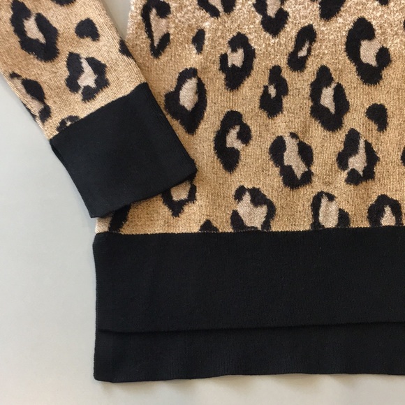 Ann Taylor Animal Print Sweater - Picture 6 of 7